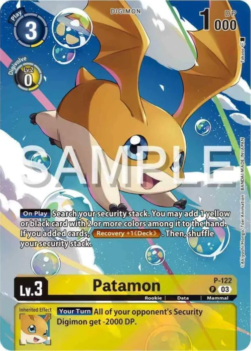 Patamon (Digimon Adventure 02: The Beginning Set) (P-122)