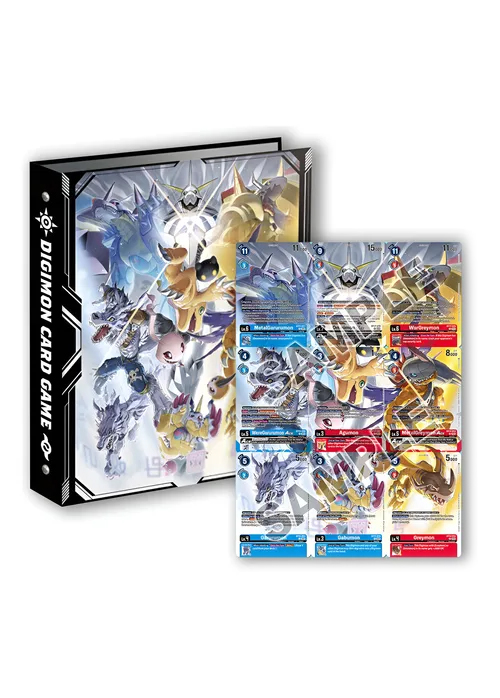 Digimon TCG Omnimon Binder Set PB19 Portafolio 18 Cartas