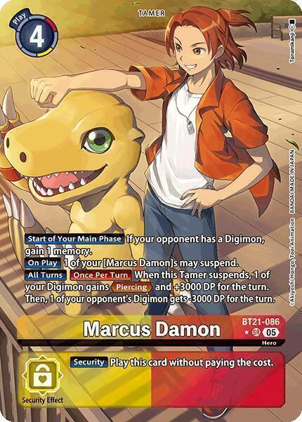Marcus Damon (Alternate Art) (BT21-086)