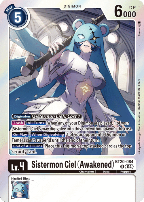 Sistermon Ciel (Awakened) (BT20-084)