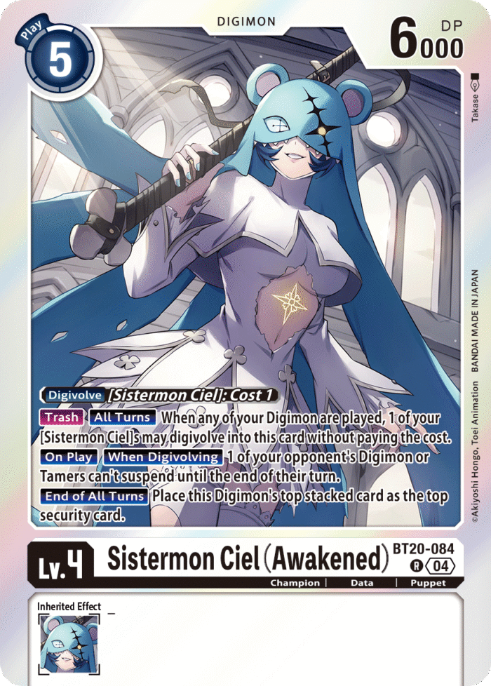 Sistermon Ciel (Awakened) (BT20-084)