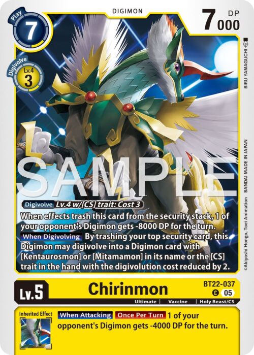 Chirinmon (BT22-037)