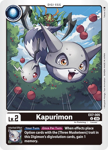 Kapurimon (Foil) (EX7-005)