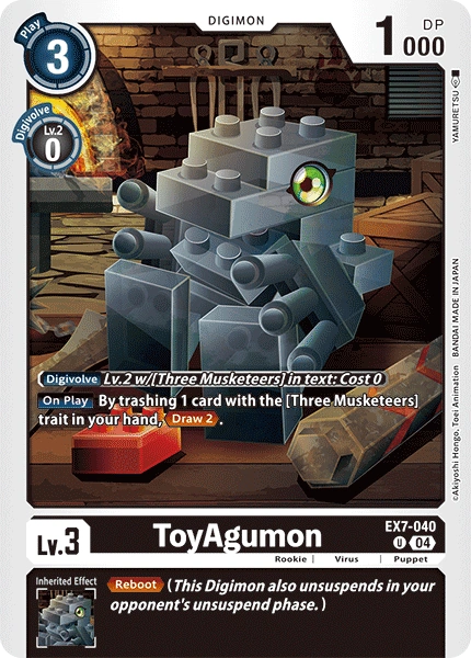 ToyAgumon (Foil) (EX7-040)