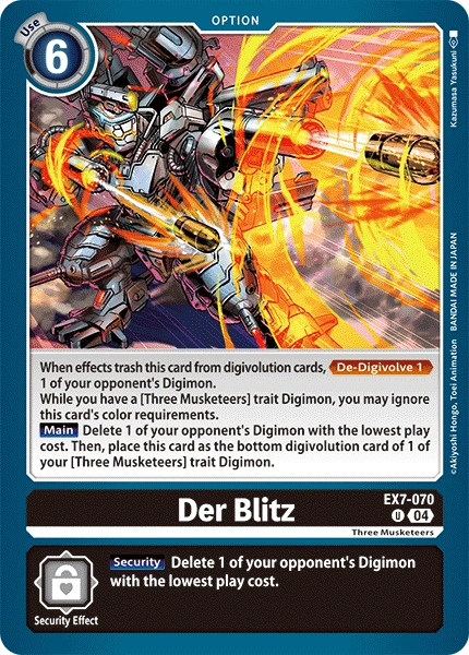 Der Blitz (Foil) (EX7-070)