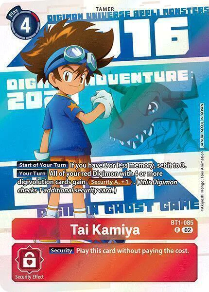 Tai Kamiya (Digimon Animation Series 25th Anniversary Set) (BT1-085)