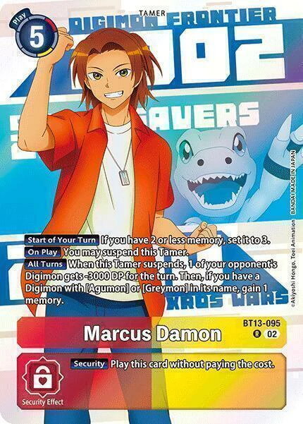 Marcus Damon (Digimon Animation Series 25th Anniversary Set) (BT13-095)