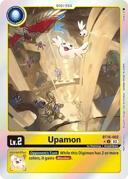 Upamon (BT16-003) (Box Promotion Pack: Beginning Observer)