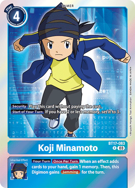 Koji Minamoto (BT17-083)