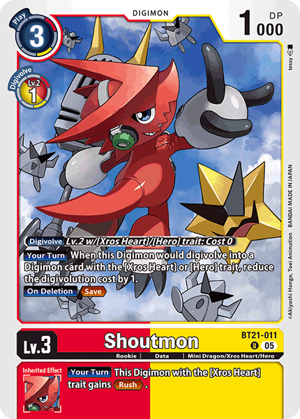 Shoutmon (BT21-011)