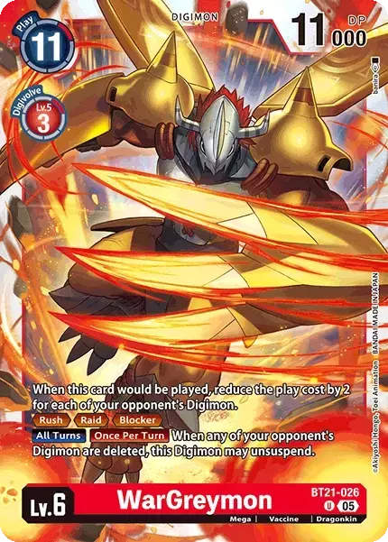 WarGreymon (BT21-026)