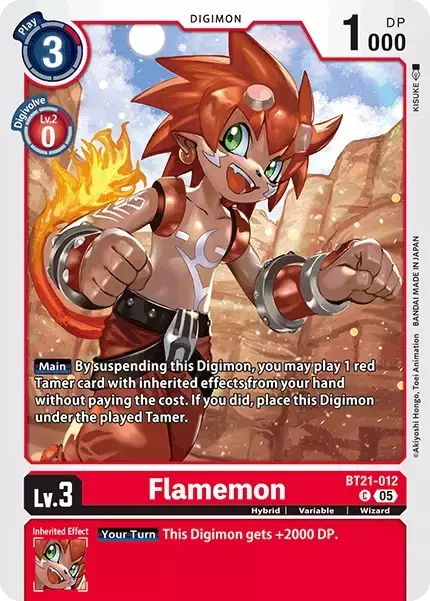 Flamemon (BT21-012)
