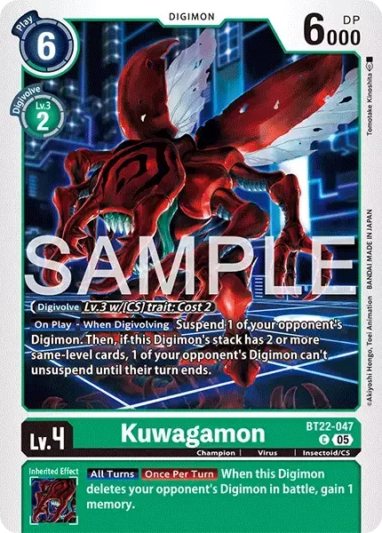 Kuwagamon (BT22-047)