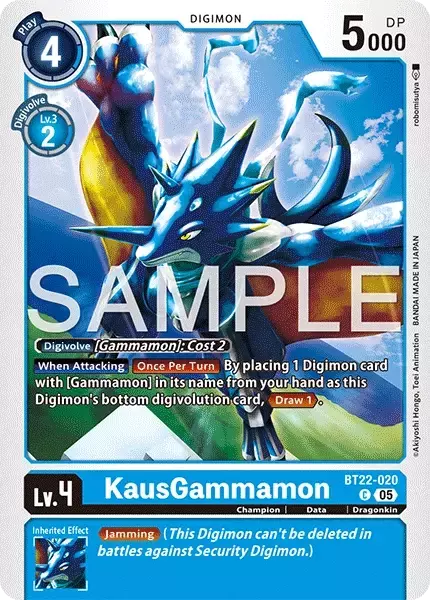 KausGammamon (BT22-020)
