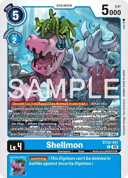 Shellmon (BT22-021)