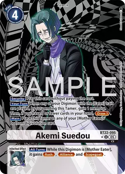 Akemi Suedou (Alternate Art) (BT22-095)