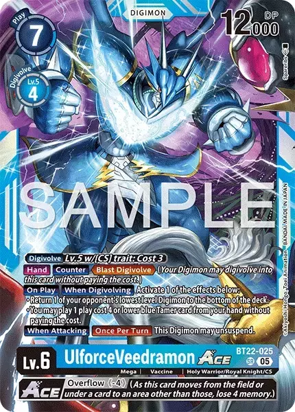 Ulforceveedramon Ace (BT22-025)