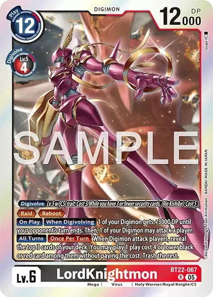 LordKnightmon (BT22-067)