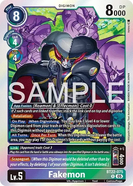 Fakemon (BT22-075)