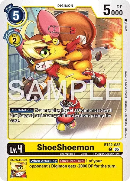 ShoeShoemon (BT22-032)