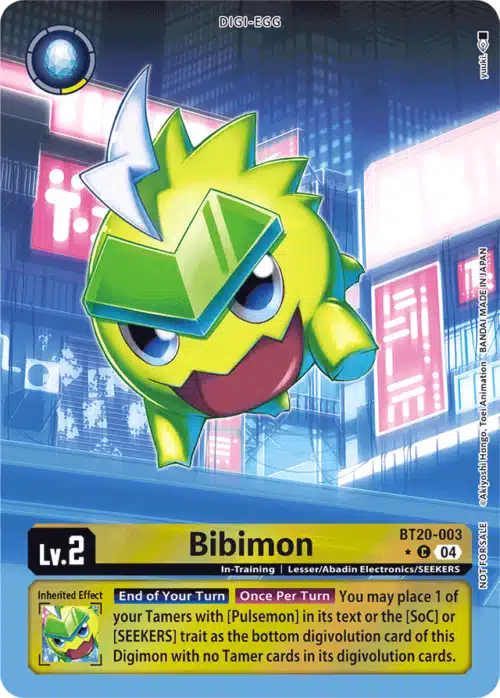 Bibimon (Box Topper) (BT20-003)
