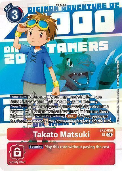 Takato Matsuki (Digimon Animation Series 25th Anniversary Set) (EX2-056)