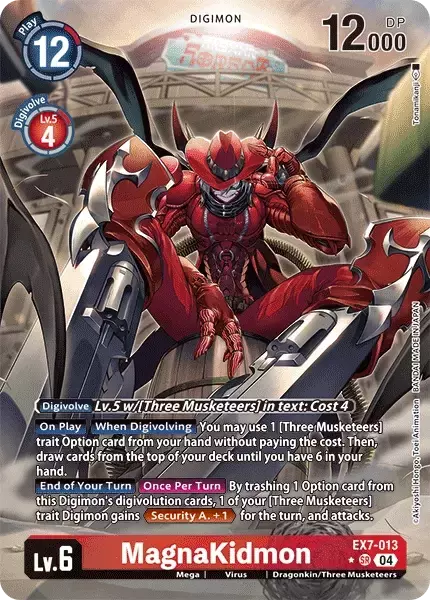 MagnaKidmon (Alternate Art) (EX7-013)