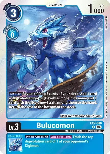 Bulucomon (EX7-016)