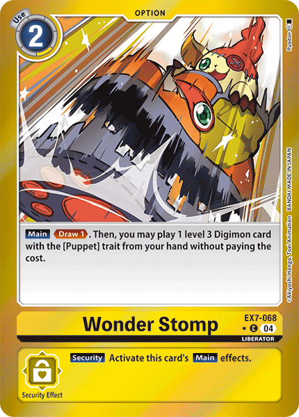 Wonder Stomp (Foil) (EX7-068)