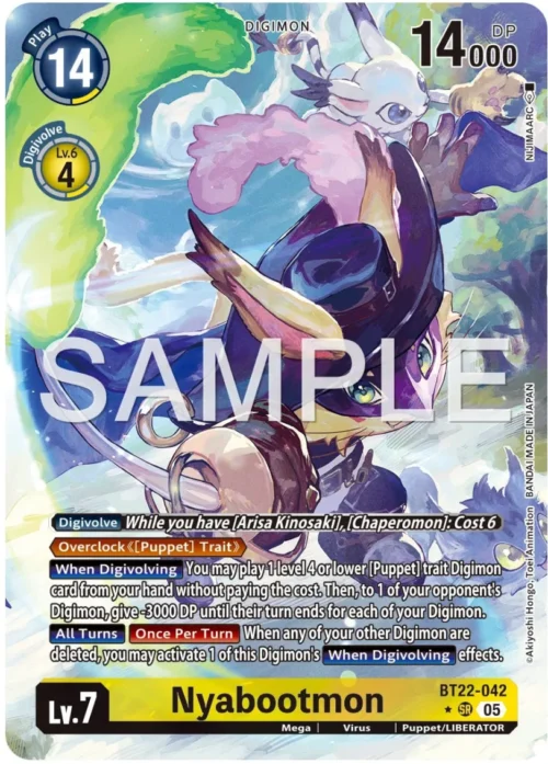 Nyabootmon (Alternate Art) (BT22-042)