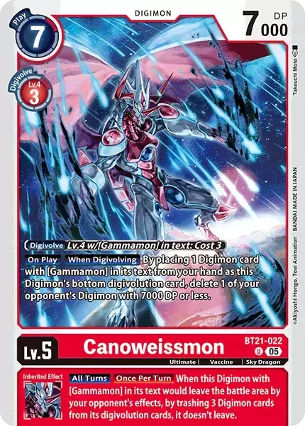 Canoweissmon (BT21-022)