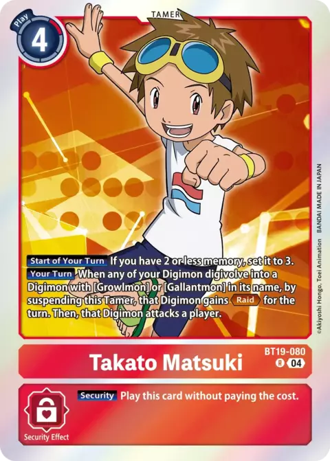 Takato Matsuki (BT19-080)
