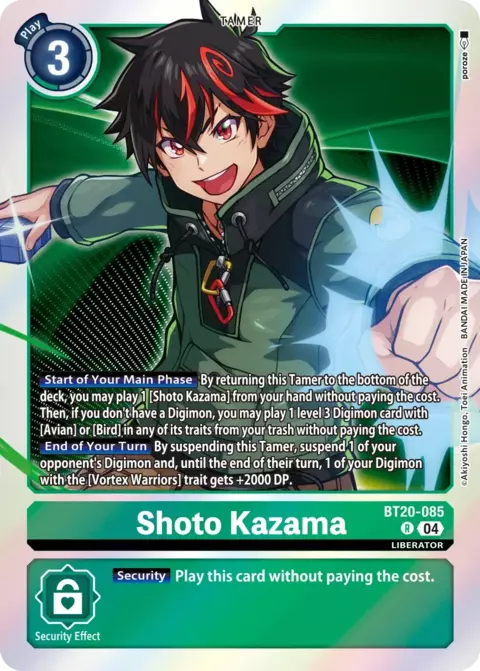 Shoto Kazama (BT20-085)