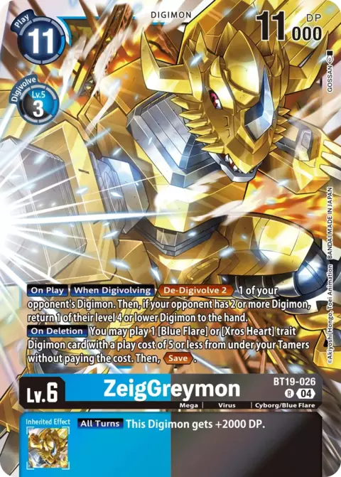 ZeigGreymon (BT19-026)